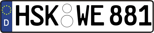 HSK-WE881