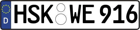 HSK-WE916