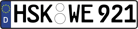 HSK-WE921
