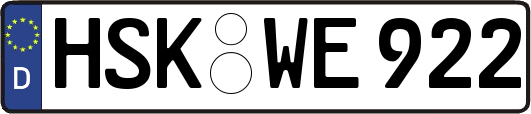 HSK-WE922