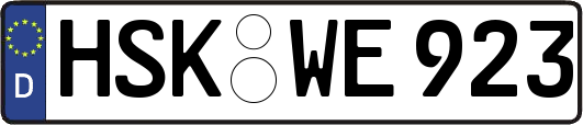 HSK-WE923