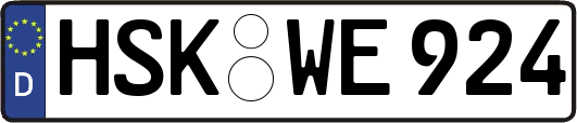 HSK-WE924