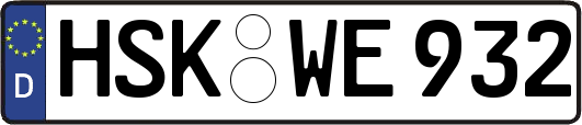 HSK-WE932