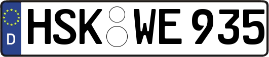 HSK-WE935