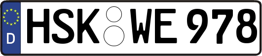 HSK-WE978