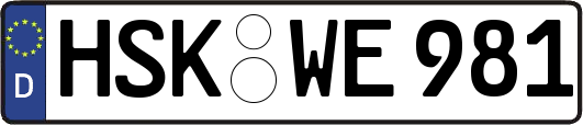 HSK-WE981