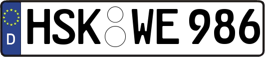 HSK-WE986