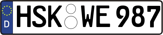HSK-WE987
