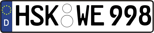 HSK-WE998