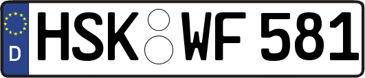 HSK-WF581