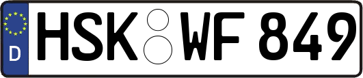 HSK-WF849