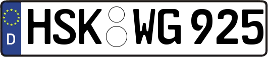 HSK-WG925
