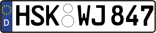 HSK-WJ847