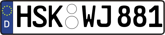 HSK-WJ881