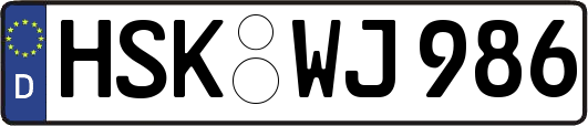 HSK-WJ986