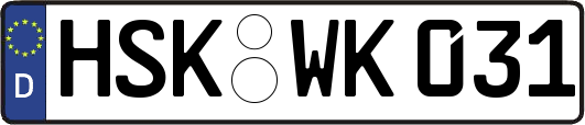 HSK-WK031