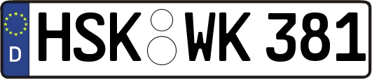 HSK-WK381