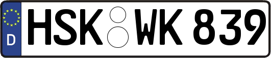 HSK-WK839
