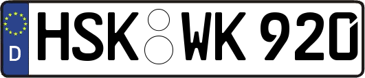 HSK-WK920