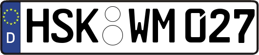 HSK-WM027