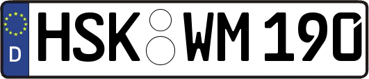 HSK-WM190