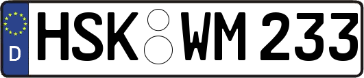 HSK-WM233