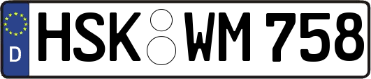 HSK-WM758