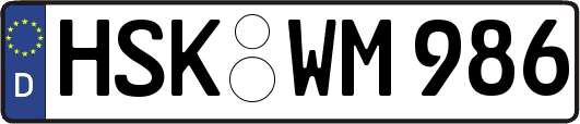 HSK-WM986