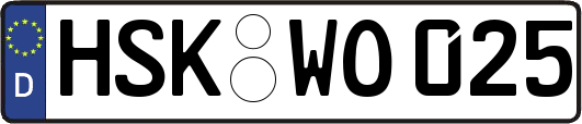 HSK-WO025