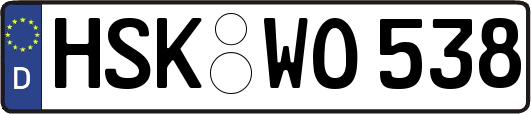 HSK-WO538