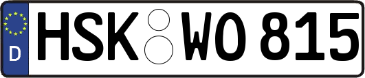 HSK-WO815