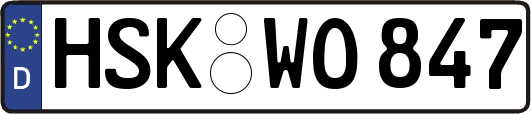 HSK-WO847