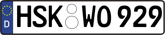 HSK-WO929