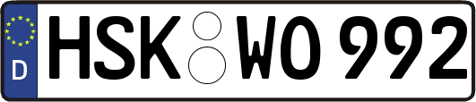 HSK-WO992