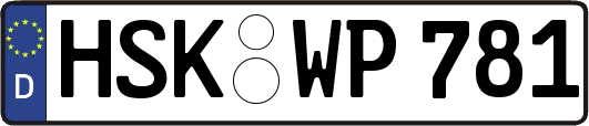 HSK-WP781