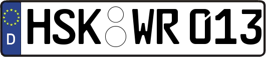 HSK-WR013