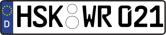HSK-WR021