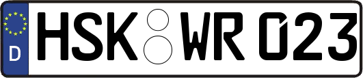 HSK-WR023