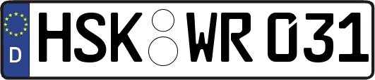 HSK-WR031