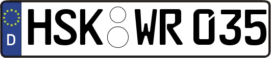 HSK-WR035