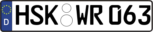 HSK-WR063