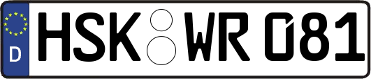 HSK-WR081