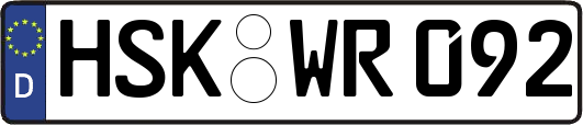 HSK-WR092