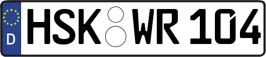 HSK-WR104