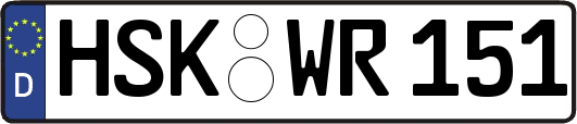 HSK-WR151