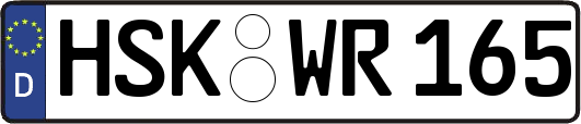 HSK-WR165