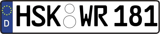 HSK-WR181