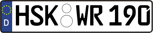 HSK-WR190