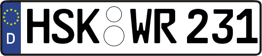 HSK-WR231