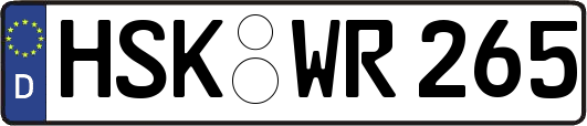 HSK-WR265